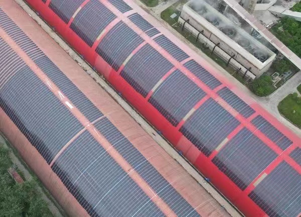 2個(gè)月發(fā)電53萬(wàn)度！4.56MW安徽樅陽(yáng)柔性薄膜光伏電站